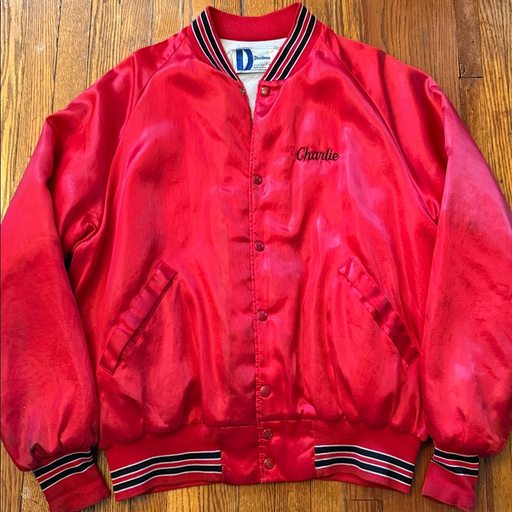 80’s Boilermakers Vintage Varsity Bomber Jacket - Picture 3 of 14